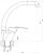 Смеситель для кухни Florentina Мира 313.38H.1123.104