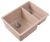 Кухонная мойка Florentina Вега 22.325.D0510.107 55x42 из кварцевого композита, песочный