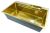 Кухонная мойка Fmark FSC003C 75x46 стальная, матовое золото