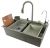 Кухонная мойка Fmark FSC003T 75x46 стальная