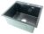 Кухонная мойка Fmark FSC5045Q 50x45 стальная, графит