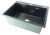 Кухонная мойка Fmark FSC7550Q 75x50 стальная, графит