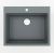Кухонная мойка Grandex Aqua 500502 60x51 из кварцевого композита