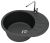 Кухонная мойка Maretti Китчен MR575 MR575-BL 58x44 из искусственного камня