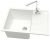 Кухонная мойка Maretti Китчен MR645 MR645-WH 65x51 из искусственного камня