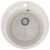 Кухонная мойка Practik PR-475 PR-M-475-001 48x48 из искусственного камня