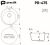 Кухонная мойка Practik PR-475 PR-M-475-003 48x48 из искусственного камня
