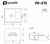 Кухонная мойка Practik PR-575 PR-M-575-001 58x50 из искусственного камня