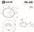 Кухонная мойка Practik PR-610 PR-M-610-004 61x47 из искусственного камня