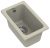 Кухонная мойка Rivelato BK-25 topazio 31x46 из кварцевого композита, топаз