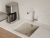 Кухонная мойка Rivelato BK-35 beige scuro 42x46 из кварцевого композита, темно-бежевый