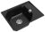 Кухонная мойка Rivelato LS-65 nero 65x50 из кварцевого композита