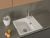 Кухонная мойка Rivelato RM-58 brina 58x50 из кварцевого композита, иней