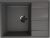 Кухонная мойка Ulgran Quartz prima Prima 650-09 65x50 из кварцевого композита