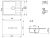 Кухонная мойка Ulgran Quartz prima Prima 700-04 70x50 из кварцевого композита