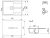 Кухонная мойка Ulgran Quartz prima Prima 750-01 75x50 из кварцевого композита