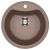 Кухонная мойка Ulgran U-601 U-601-307 51x51 из искусственного камня