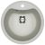 Кухонная мойка Ulgran U-601 U-601-310 51x51 из искусственного камня