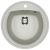 Кухонная мойка Ulgran U-603 U-603-310 52x52 из искусственного камня