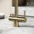 Смеситель для кухни SANCOS Foster SC4014BG, брашированное золото