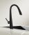 Смеситель для кухни Vincea VKF-176MB с выдвижным изливом