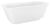 Акриловая ванна BelBagno Due BB702-1700-800-K 170x80, белая