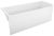 Акриловая ванна BelBagno BB712-1600-730-L 160x73, белая