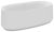 Акриловая ванна Cezares Lux CZR-LUX-CENTRAL-170-82-58-MATT 170x82, белая