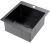 Кухонная мойка OMOIKIRI Akisame 46-GM 4973095 46x51 стальная, вороненая сталь