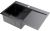 Кухонная мойка OMOIKIRI Akisame 78-GM-L 4973099 78x51 стальная, вороненая сталь