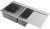 Кухонная мойка OMOIKIRI Akisame 100-2-IN-L 4973544 100x51 стальная, сталь