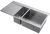 Кухонная мойка OMOIKIRI Akisame 100-2-IN-R 4973547 100x51 стальная, сталь