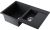 Кухонная мойка OMOIKIRI Daisen 78-2-BL 4993334 78x51 из искусственного гранита
