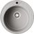 Кухонная мойка OMOIKIRI Tovada 51-GR 4993367 51x51 из искусственного гранита, leningrad grey