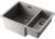 Кухонная мойка OMOIKIRI Kata 55-2-U-GR 4993390 55x42 из искусственного гранита, leningrad grey