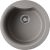 Кухонная мойка OMOIKIRI Yasugata 48R-GR 4993547 48.5x48.5 из искусственного гранита, leningrad grey
