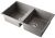 Кухонная мойка OMOIKIRI Tedori 86-2-GR 4993572 86x51 из искусственного гранита, leningrad grey