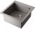 Кухонная мойка OMOIKIRI Bosen 47-GR 4993594 47x50 из искусственного гранита, leningrad grey