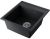 Кухонная мойка OMOIKIRI Daisen 46-BL 4993614 46x51 из искусственного гранита