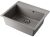 Кухонная мойка OMOIKIRI Daisen 60-GR 4993620 60x51 из искусственного гранита, leningrad grey