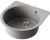 Кухонная мойка OMOIKIRI Akegata 51-GR 4993756 51x51 из искусственного гранита, leningrad grey