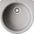Кухонная мойка OMOIKIRI Akegata 51-GR 4993756 51x51 из искусственного гранита, leningrad grey