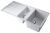 Кухонная мойка OMOIKIRI Kitagawa 100-2-WH 4993803 100x51 из искусственного камня