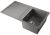 Кухонная мойка OMOIKIRI Kitagawa 86-GR 4993807 86x51 из искусственного камня, leningrad grey