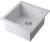 Кухонная мойка OMOIKIRI Bosen 47A-WH 4993817 47x50 из искусственного камня