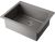 Кухонная мойка OMOIKIRI Bosen 61A-GR 4993825 61x50 из искусственного камня, leningrad grey