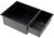 Кухонная мойка OMOIKIRI Taki 69-2-U/IF-GB-L Side 4997050 69.5x44 стальная, графит