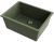 Кухонная мойка OMOIKIRI Okinoshima 61-U/I-OL 4997064 61x46 керамическая, olive