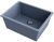 Кухонная мойка OMOIKIRI Okinoshima 61-U/I-SB 4997065 61x46 керамическая, smoky blue
