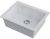 Кухонная мойка OMOIKIRI Omishima 60-U-WH Glossy 4997512 60x48 керамическая, белый глянцевый